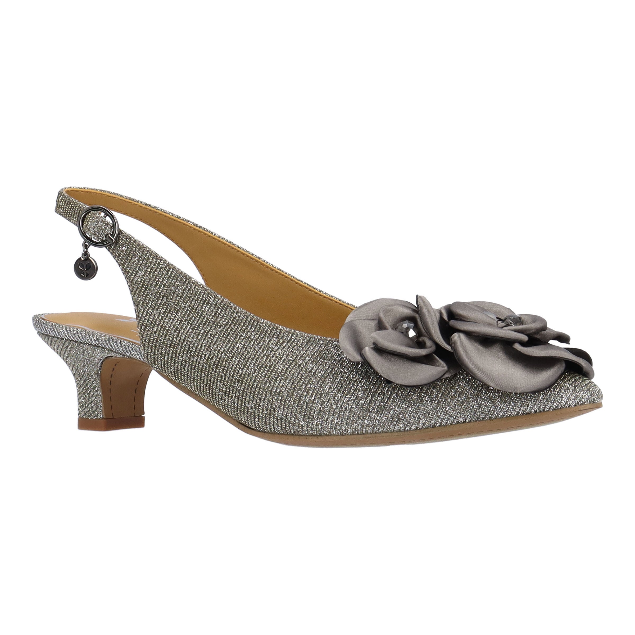 Jozey Slingback Pump, PEWTER, hi-res image number 0