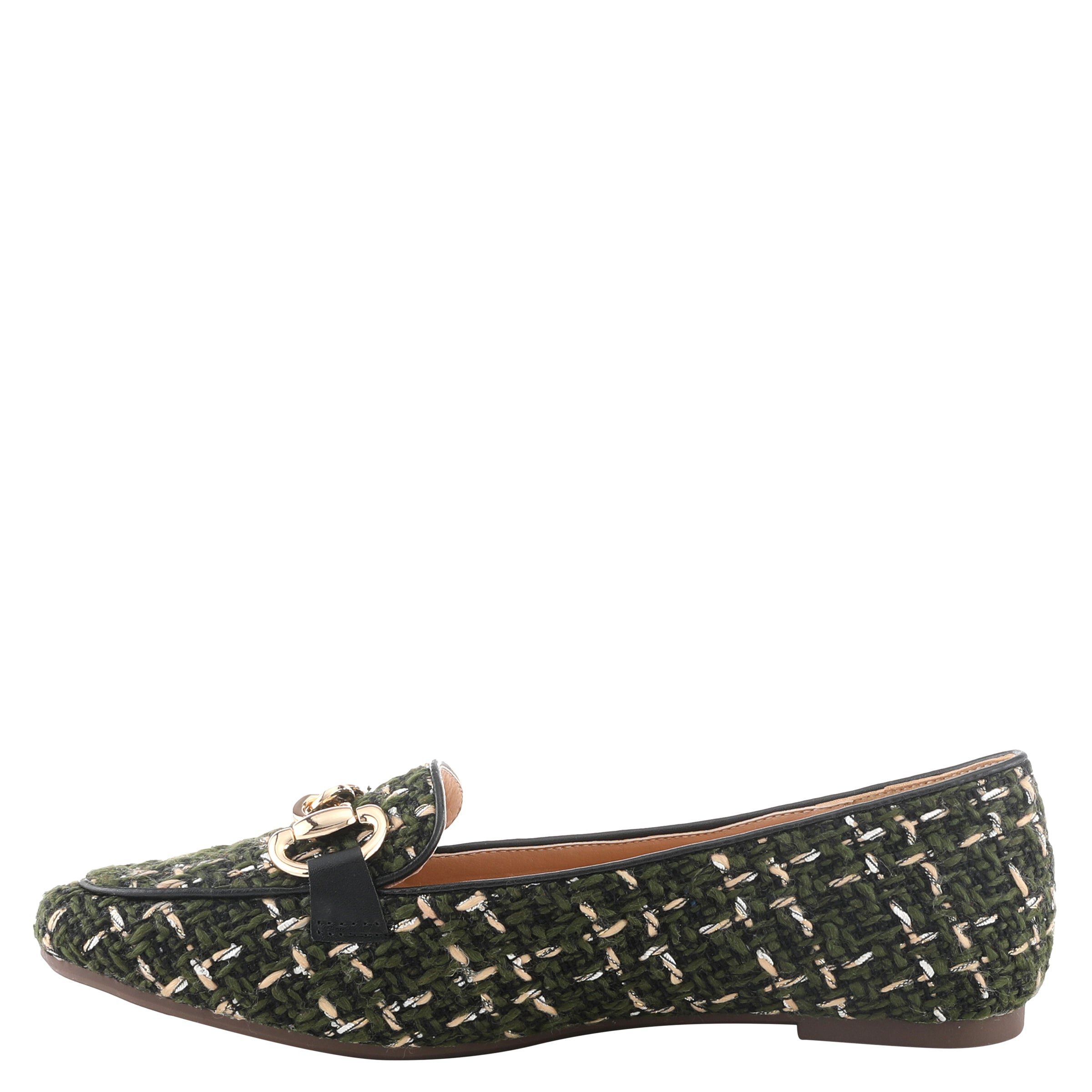 Knitknot Ballet Flat Shoe, OLIVE MULTI, alternate image number 2