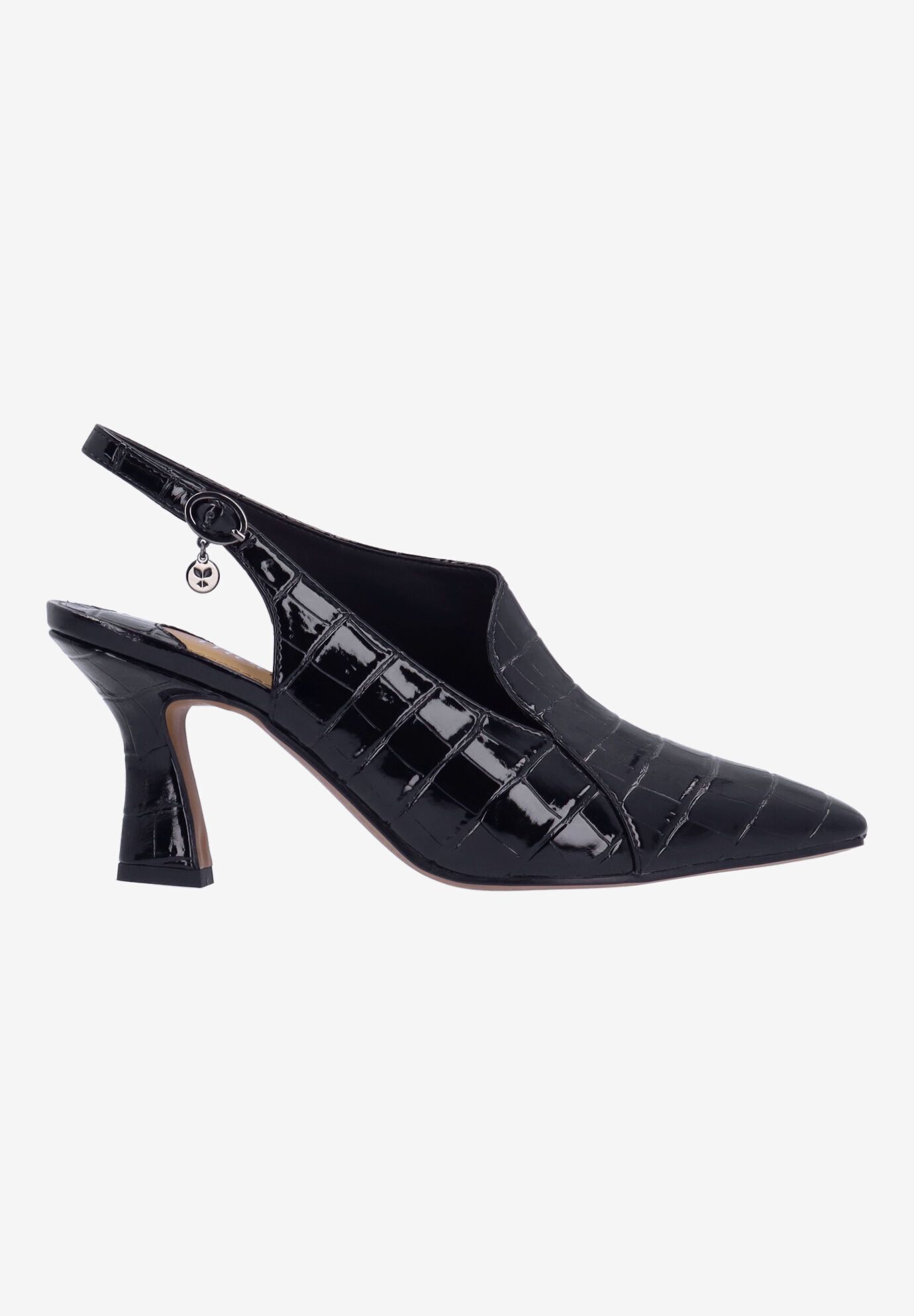 Prissy Pump, BLACK CROC, hi-res image number 0