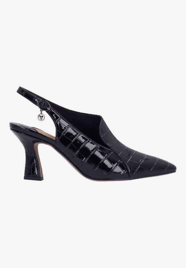 Prissy Pump, BLACK CROC, hi-res image number 0