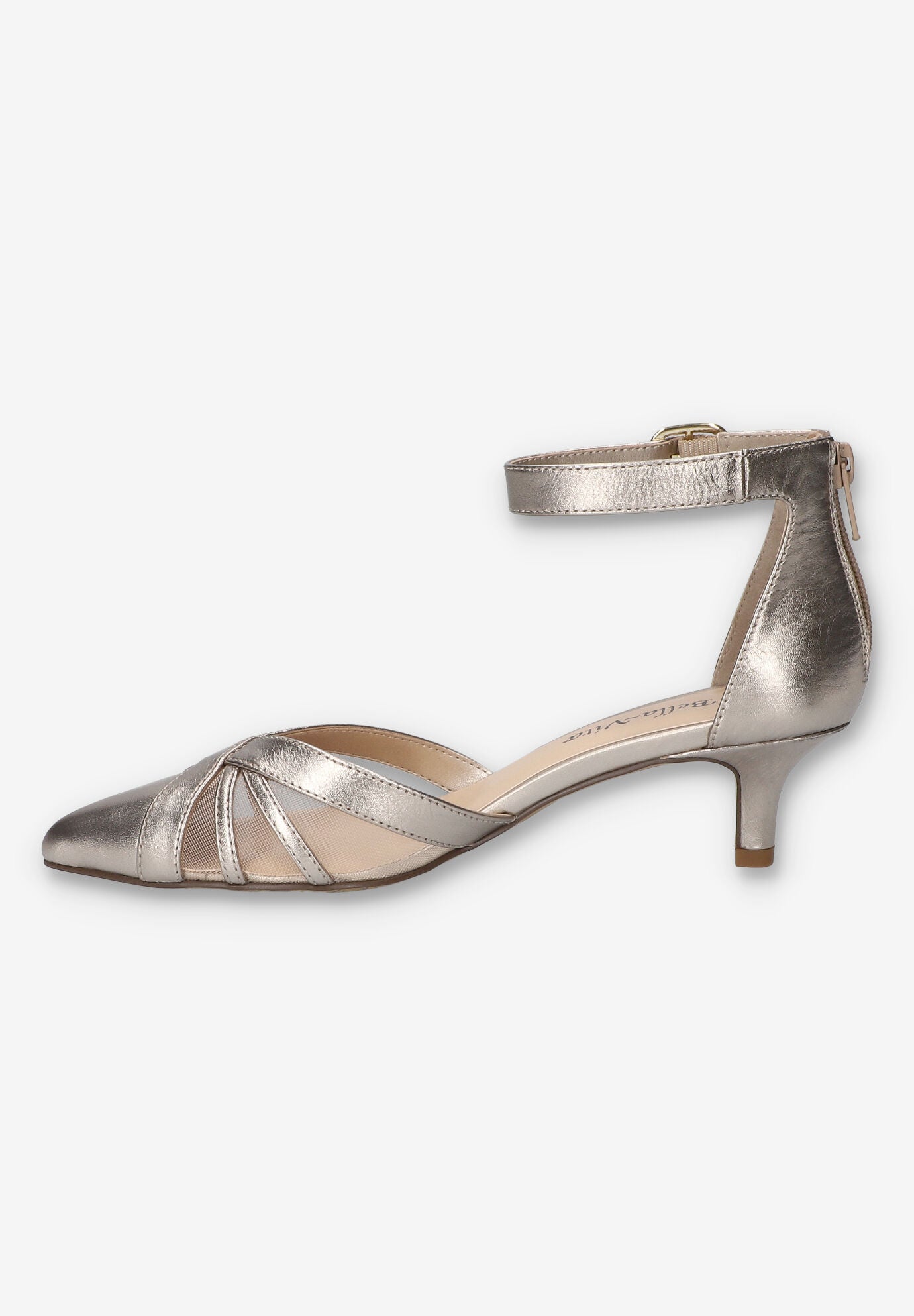 Malani Pump, CHAMPAGNE LEATHER, alternate image number 4