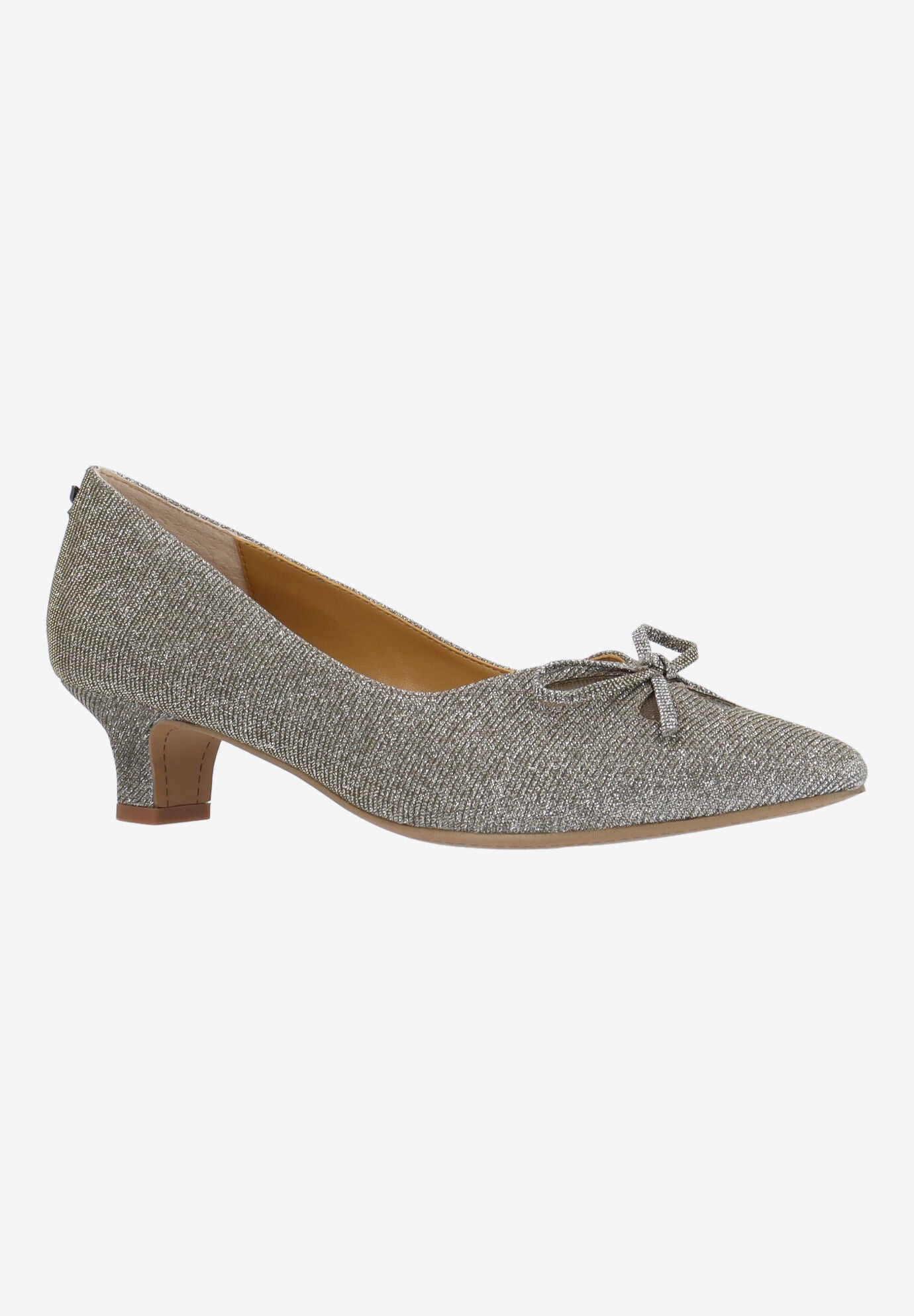 Calinda Slip-On Pump, PEWTER, hi-res image number 0