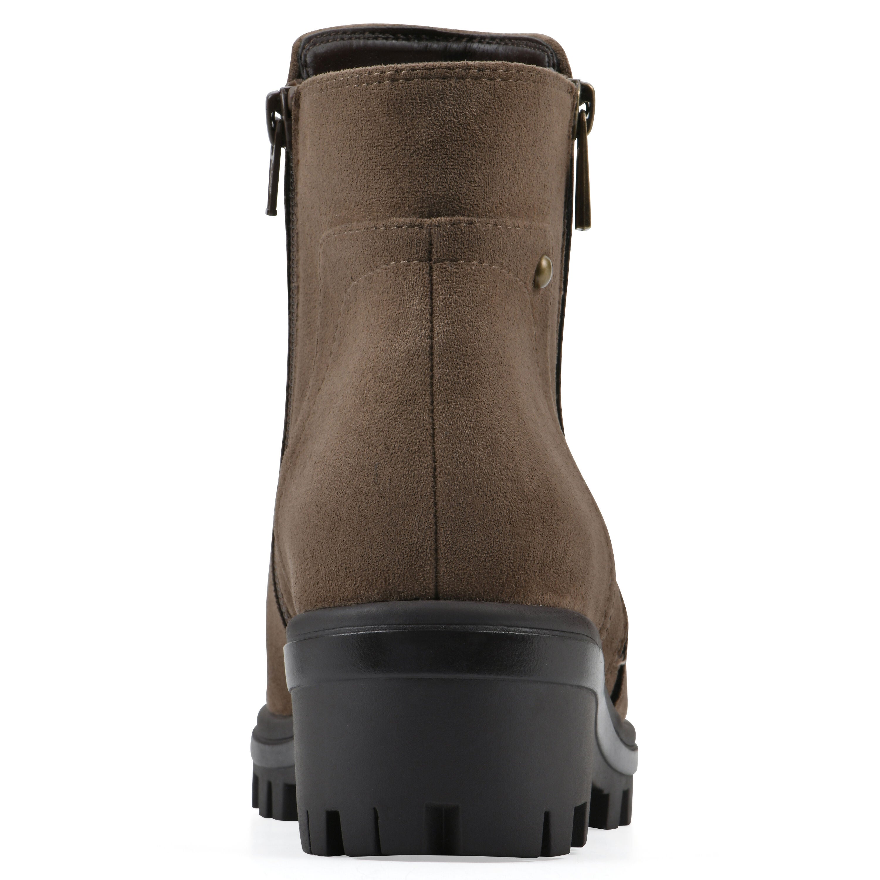 Tahj Lug Sole Bootie, DARK TAUPE, on-hover image number 1