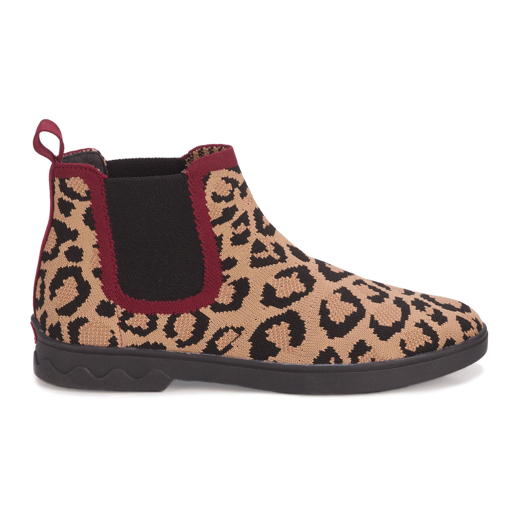 Grady Pull-On Stretch Bootie, LEOPARD, alternate image number 2