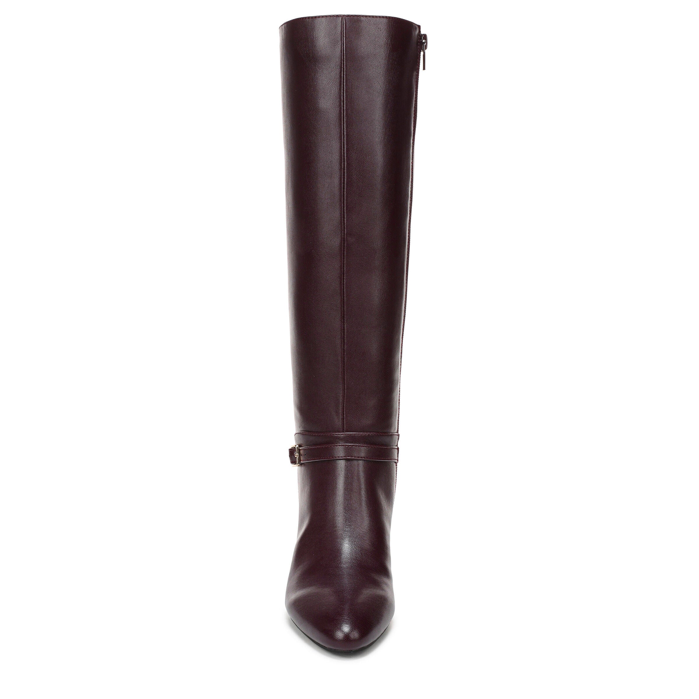 Glenore Wide Calf Knee High Boot, PLUM, alternate image number 4