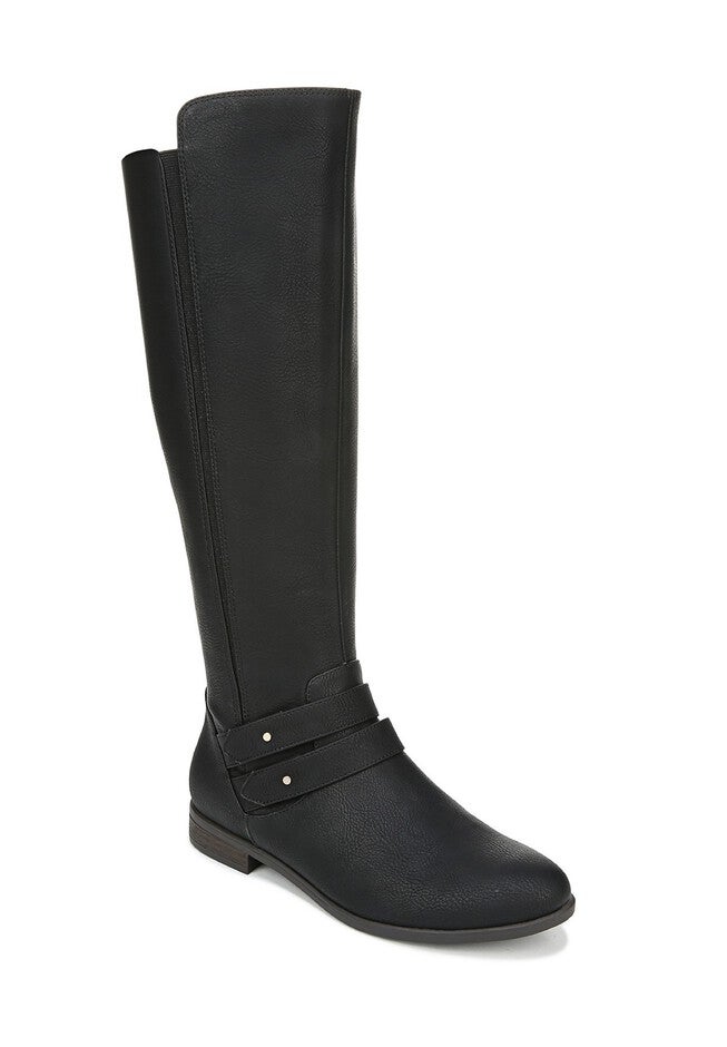 Reach For It Wide Calf Boots by Dr. Scholl’s, BLACK, hi-res image number null