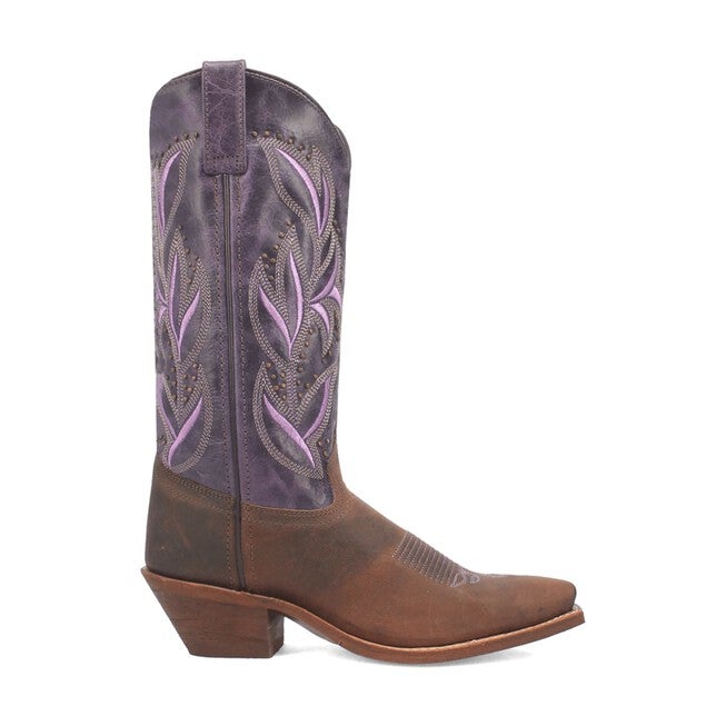 Larissa Boot, DARK BROWN PURPLE, on-hover image number null