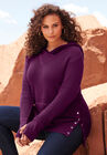 Thermal Hoodie Cardigan, , alternate image number null