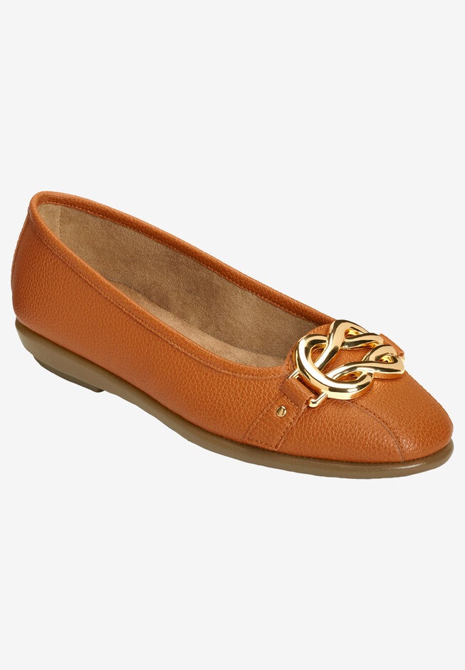 Better Luck Flats by A2 by Aerosoles®, DARK TAN, hi-res image number null