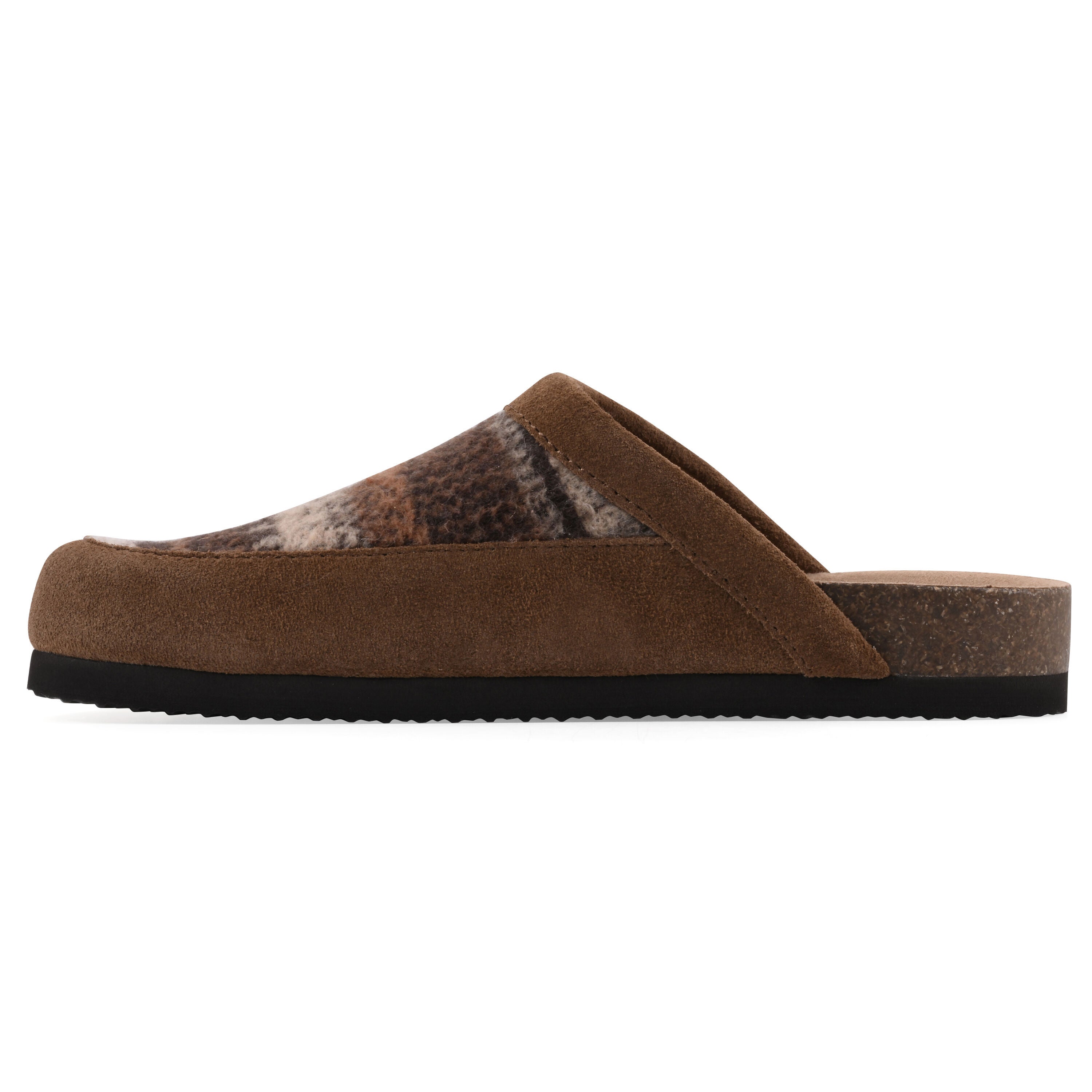 Benday Footbeds Clog, CHESTNUT, alternate image number 3