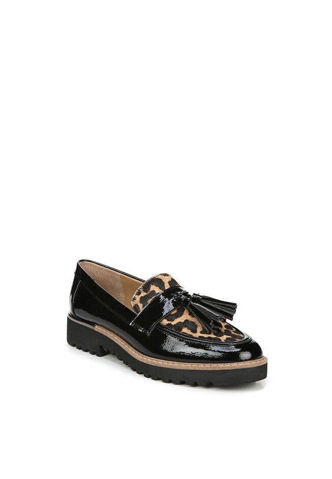 Carolynn Loafer , BLACK CAMEL LEOPARD, hi-res image number 0