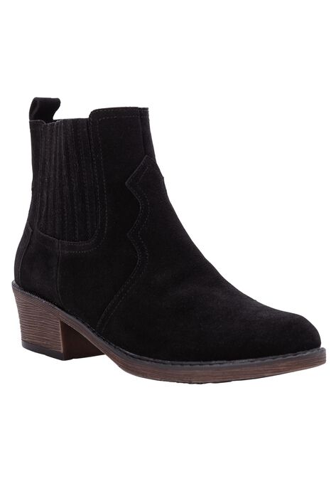 Reese Western Bootie , BLACK, hi-res image number null