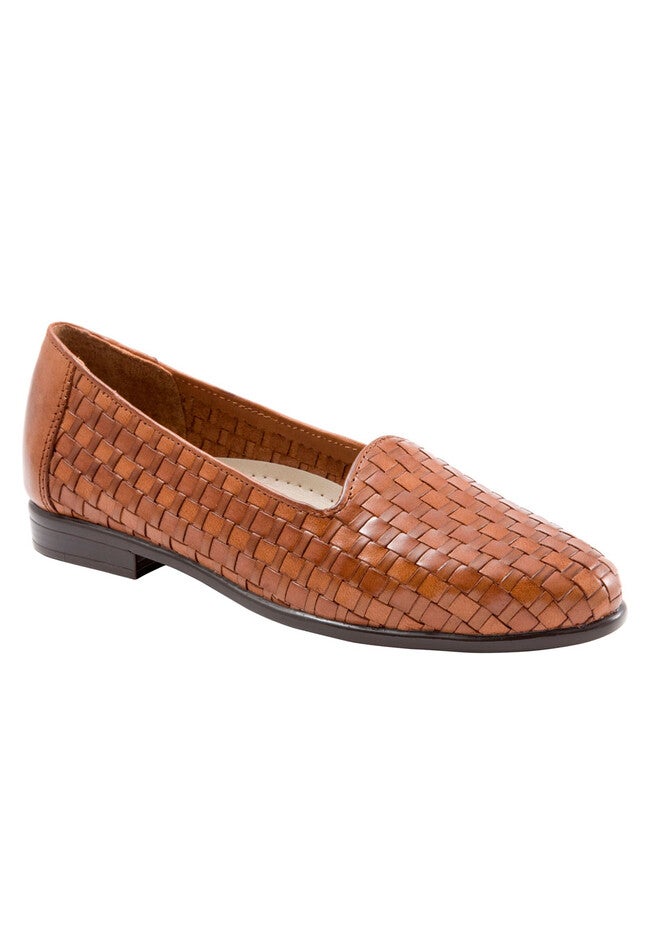 Liz Leather Loafer by Trotters®, BROWN, hi-res image number 0