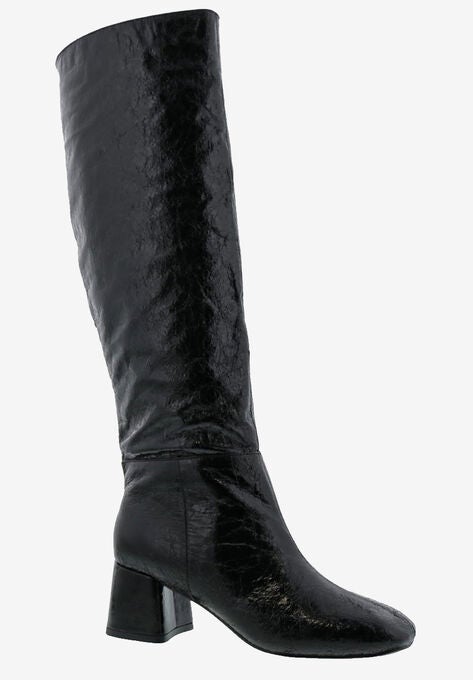 Remi Boots, BLACK CRINKLE METALLIC, hi-res image number null