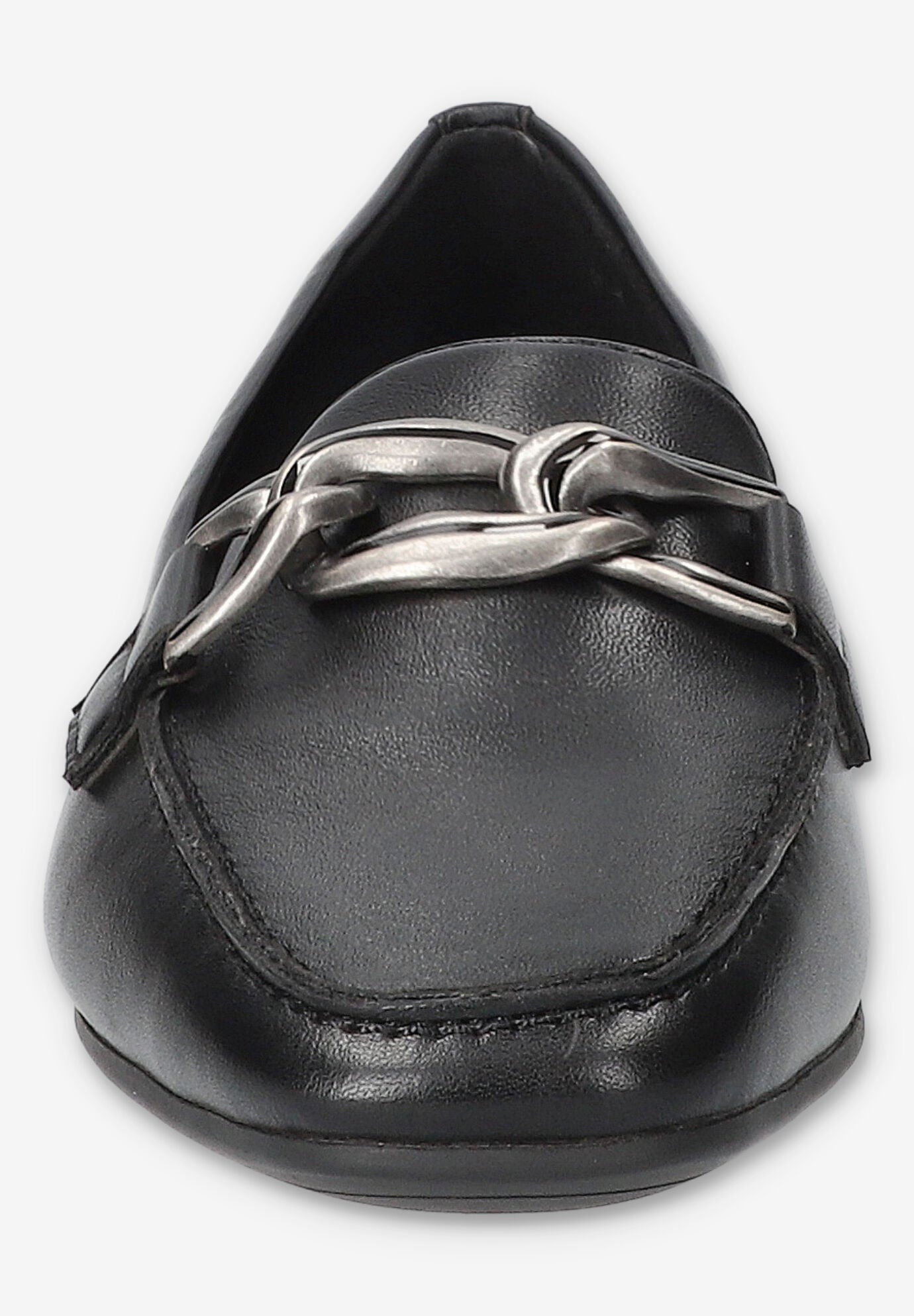 Femi Square Toe Flat, BLACK, alternate image number 3