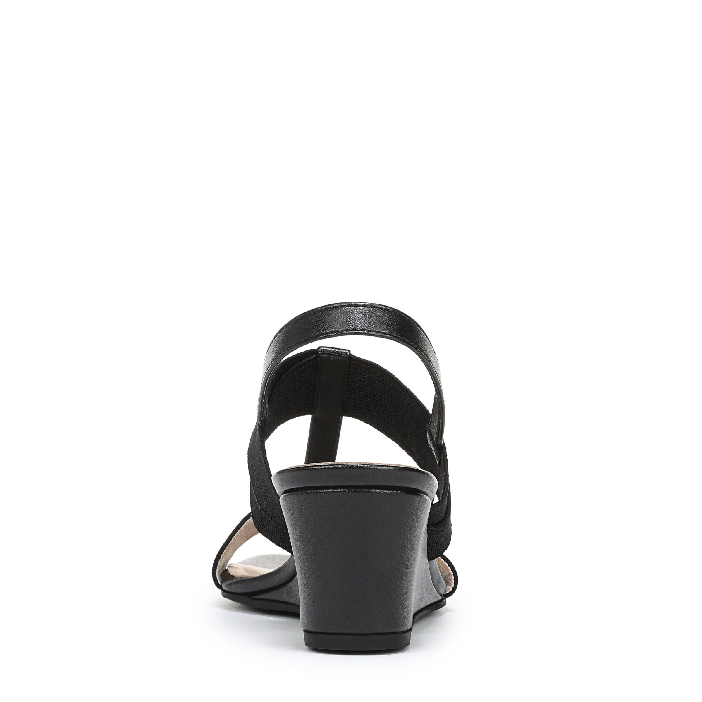 Sweet Slingback Wedge Sandal, BLACK, on-hover image number 1