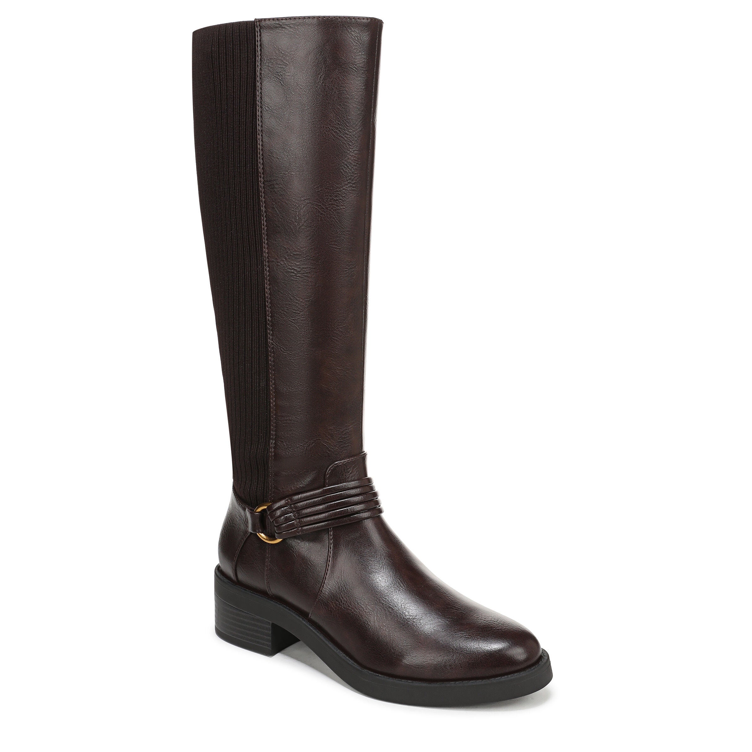 Brighton Tall Boot, DARK BROWN, hi-res image number 0