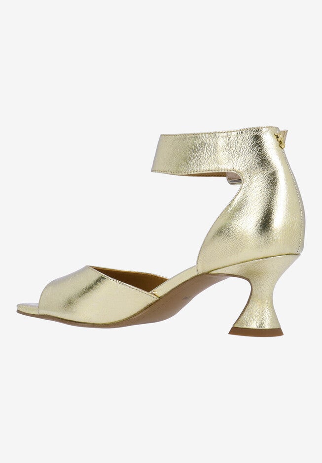 Genevra Ankle Strap Sandal, GOLD, on-hover image number 1