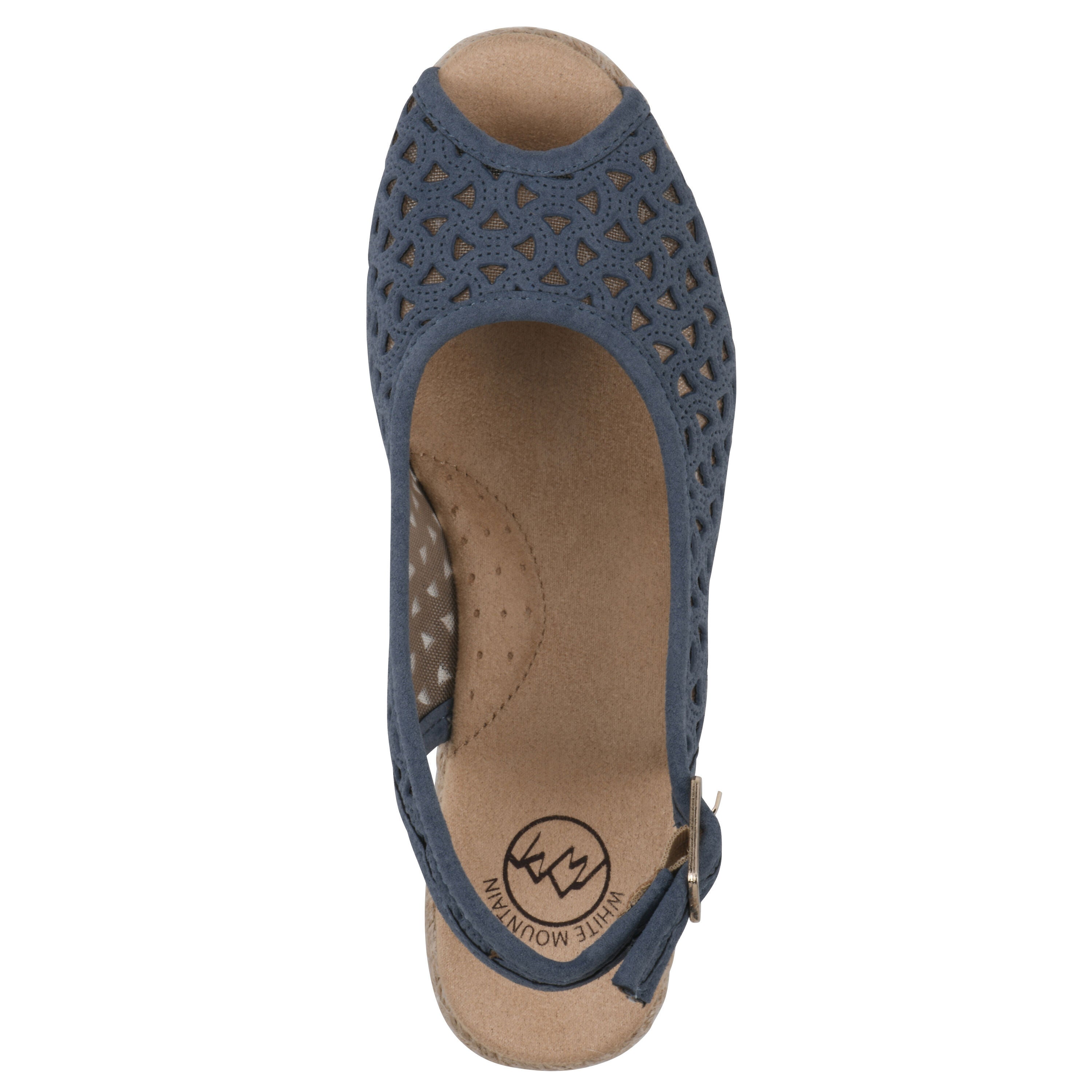 Maize II Espadrille Wedge Sandal, BLUE RASPBERRY, alternate image number 4