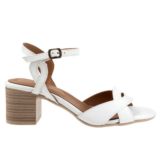 Roman Sandal, WHITE, alternate image number 4