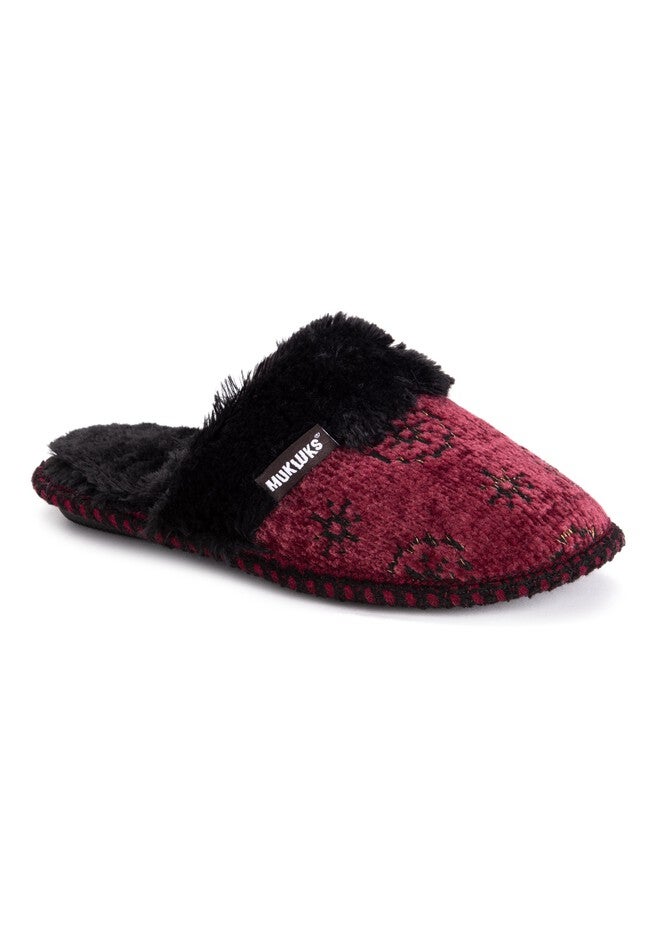 Cindy Scuff Slipper by Muk Luks®, PINK, hi-res image number null