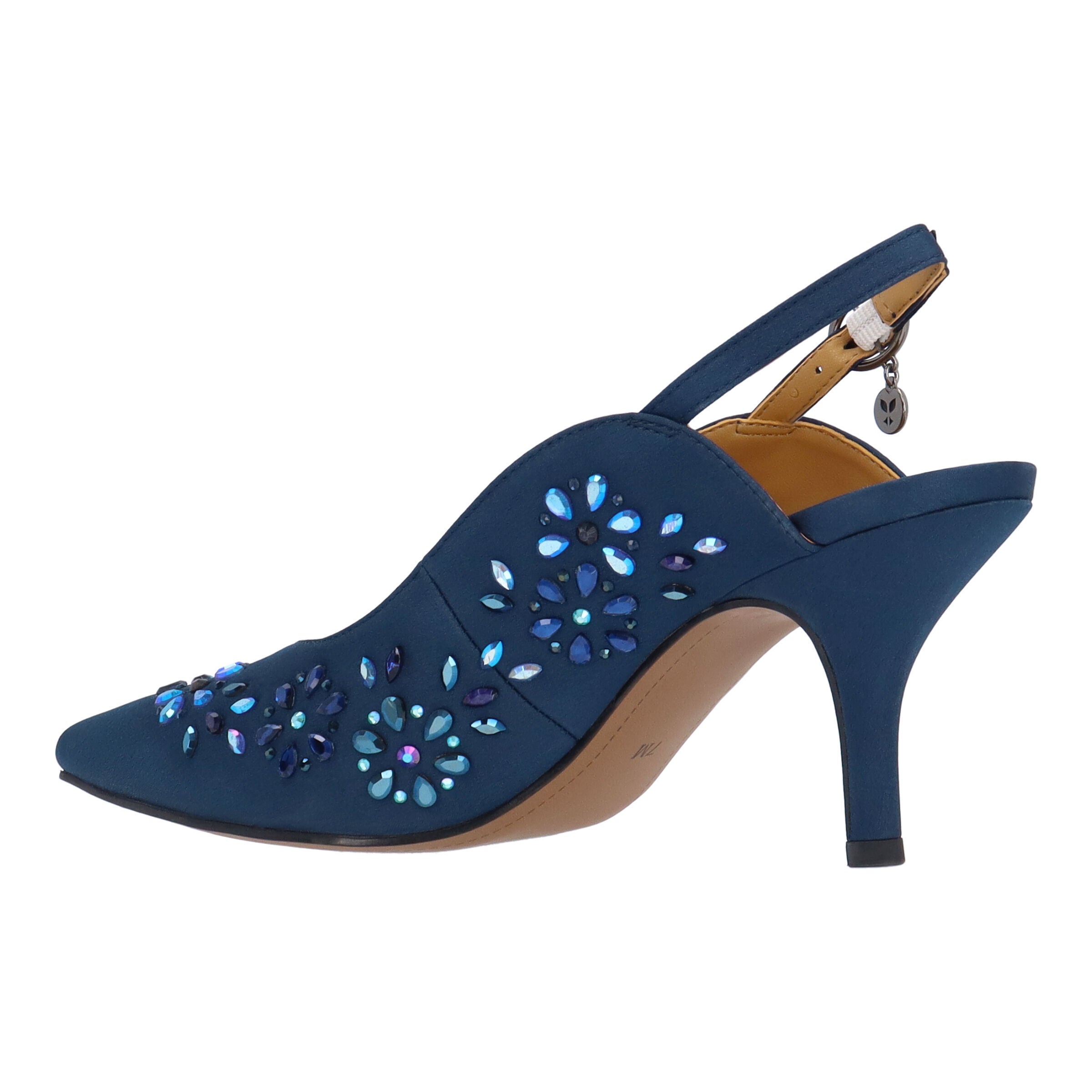 Solara Slingback Pump, NAVY, alternate image number 5
