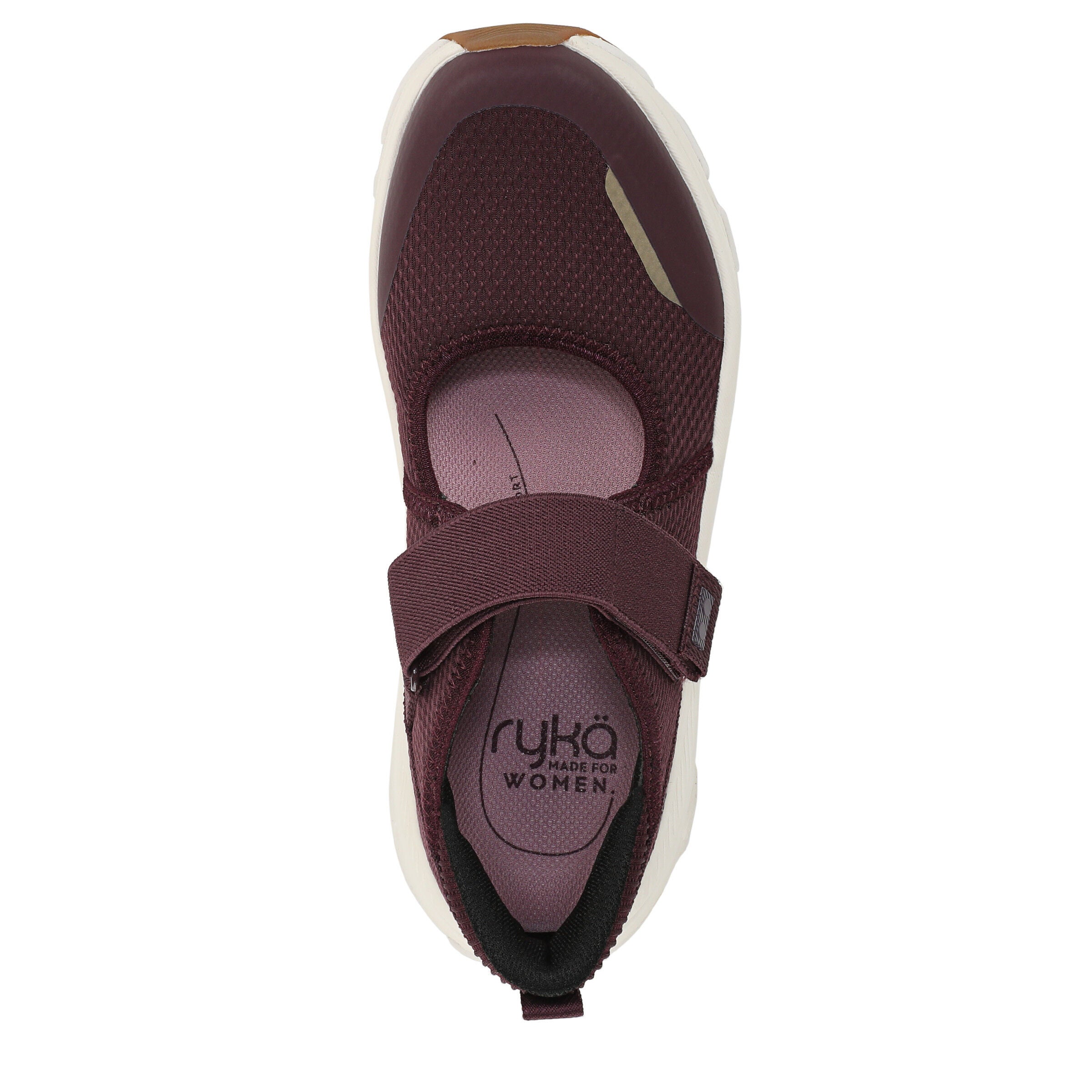 Devotion Max Mary Jane Walking Sneaker, PURPLE FIG, alternate image number 6