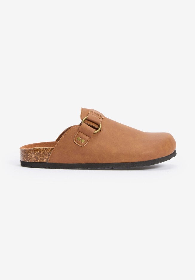 The Luna Slip On Clog, CHESTNUT, alternate image number null