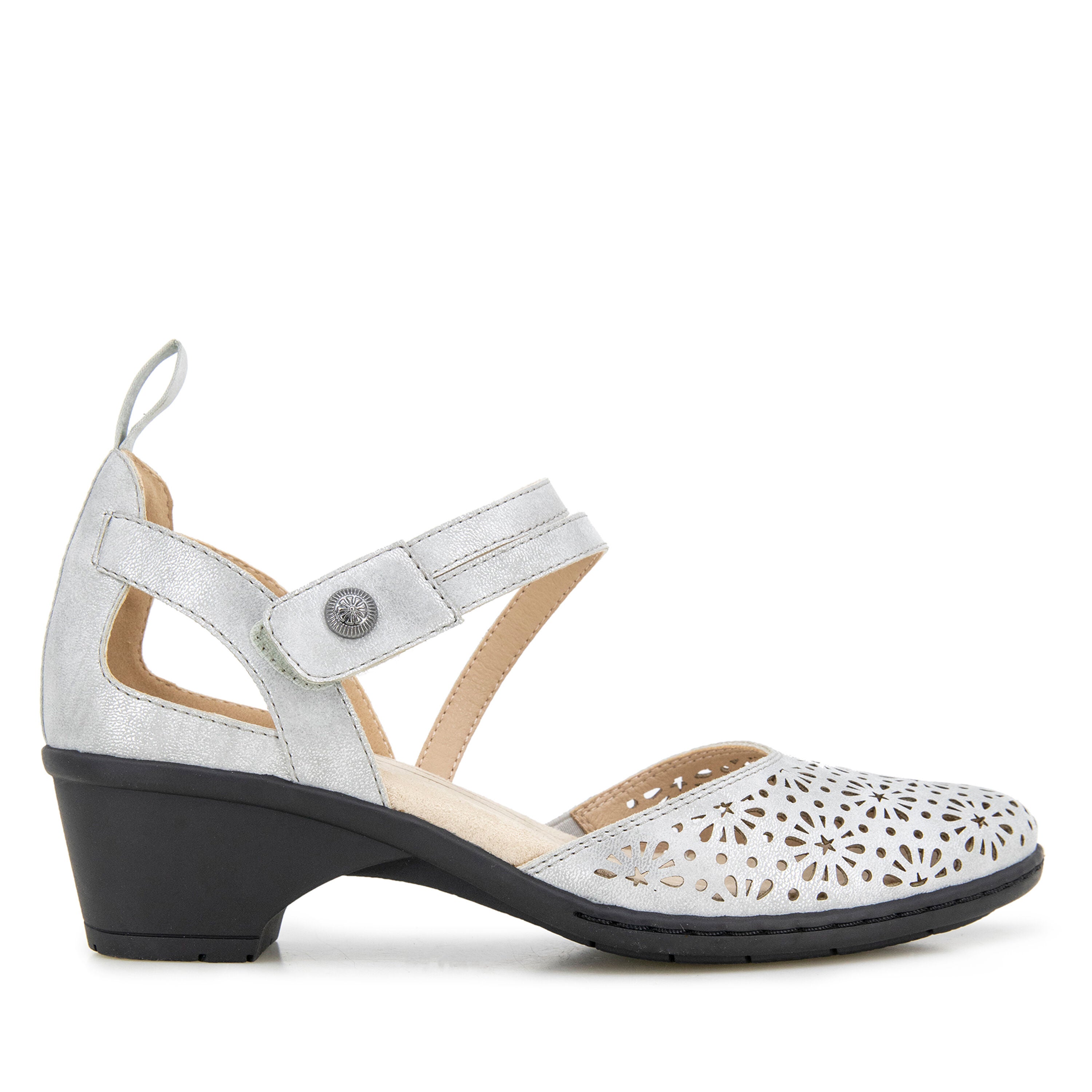 Bethany Dress Shoe, SILVER SHIMMER, alternate image number 2