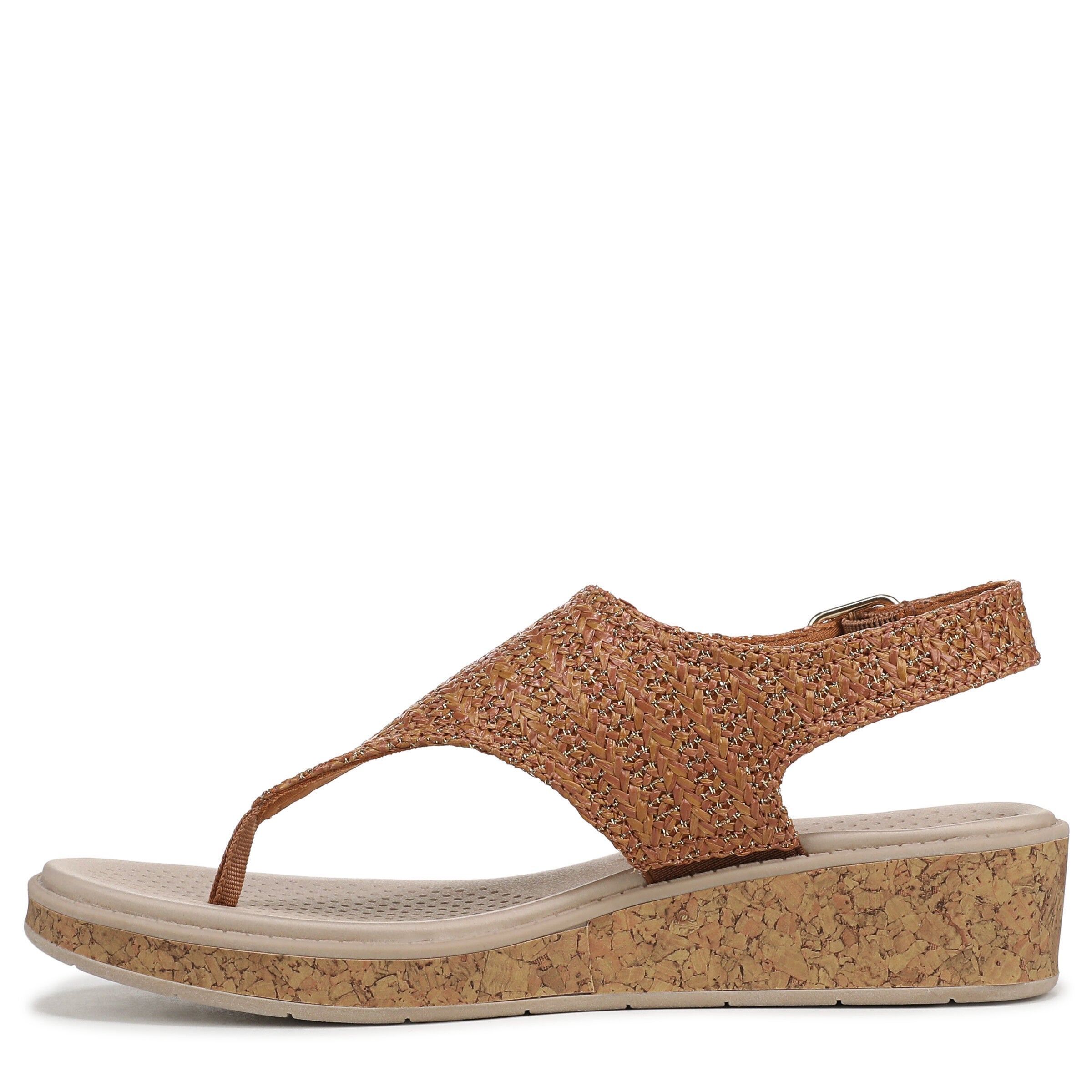Beachy Slingback Sandal, BROWN, alternate image number 5