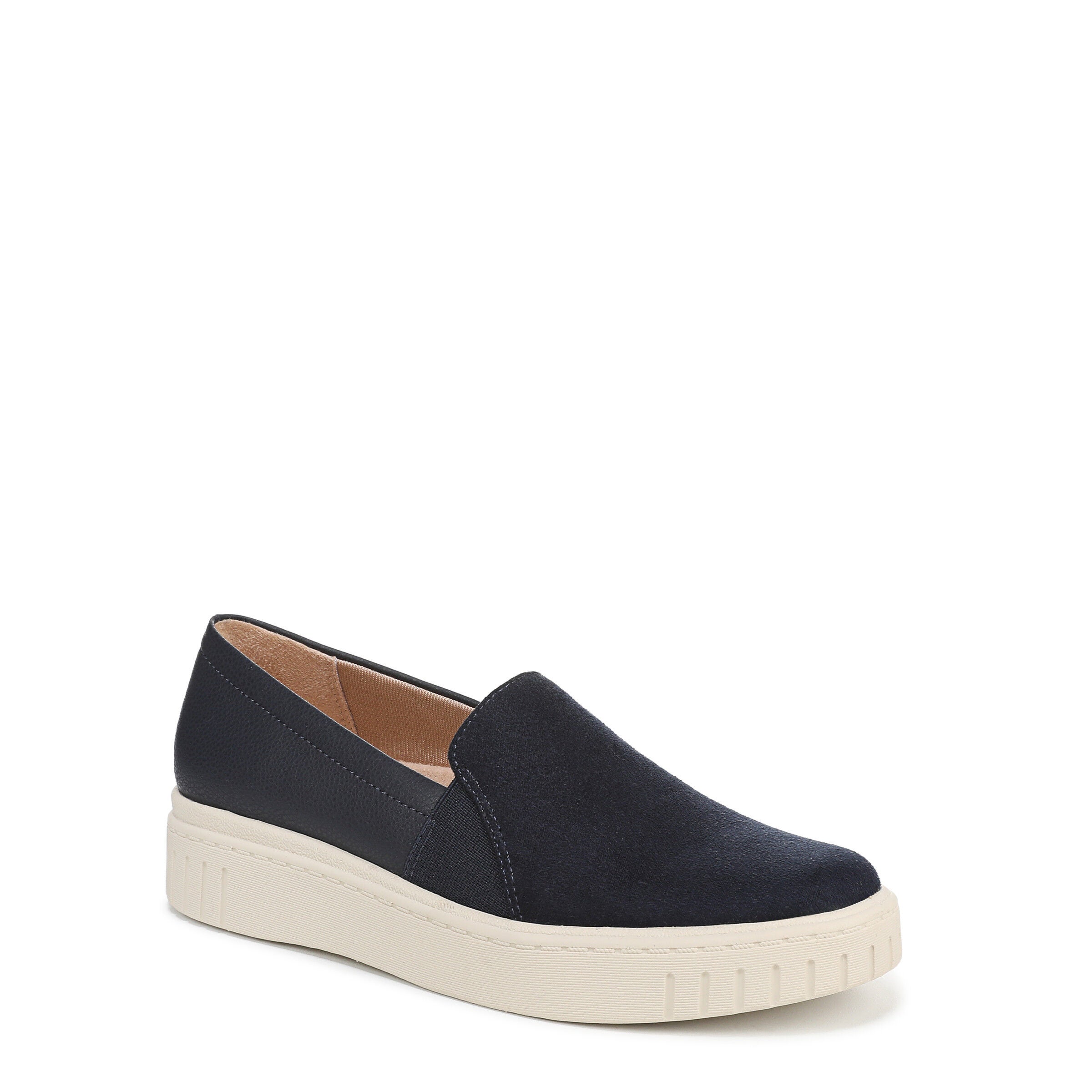 Grandeur Slip-On Flat, LUX NAVY SUEDE, hi-res image number 0