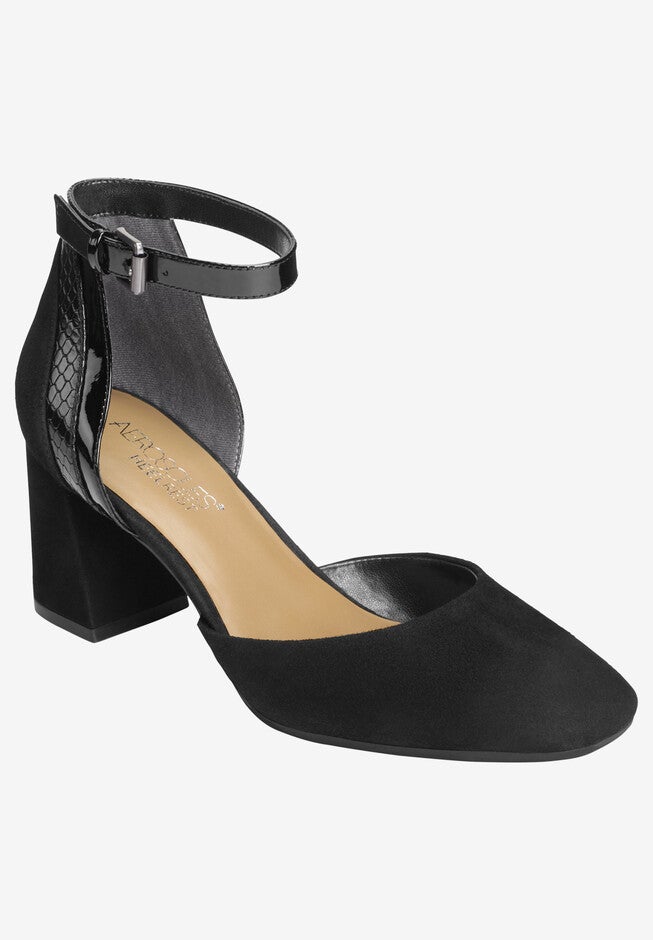 Honor System Pumps , BLACK SUEDE, hi-res image number null