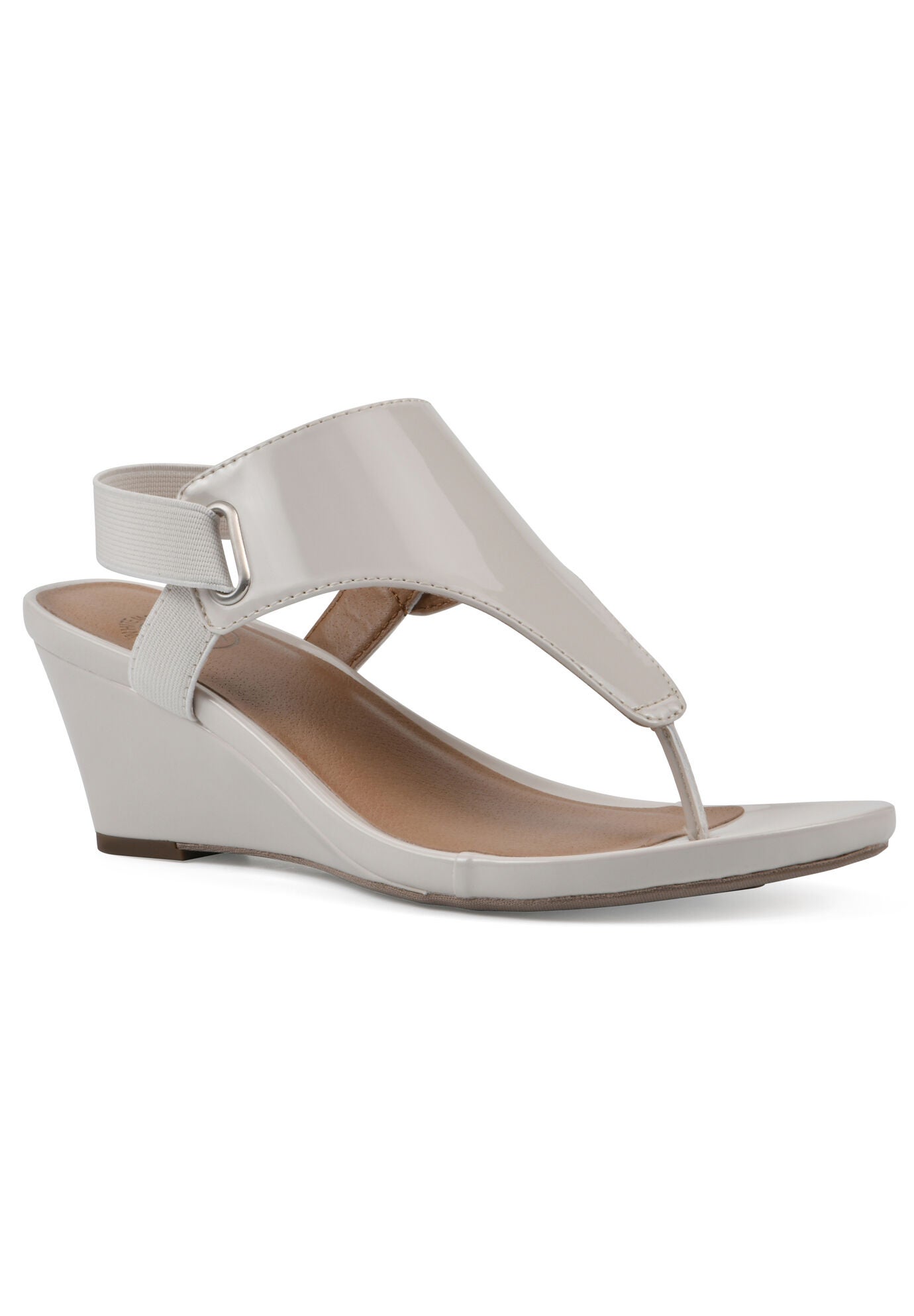 All Dres Sandal, EGGSHELL PATENT SMOOTH, hi-res image number 0