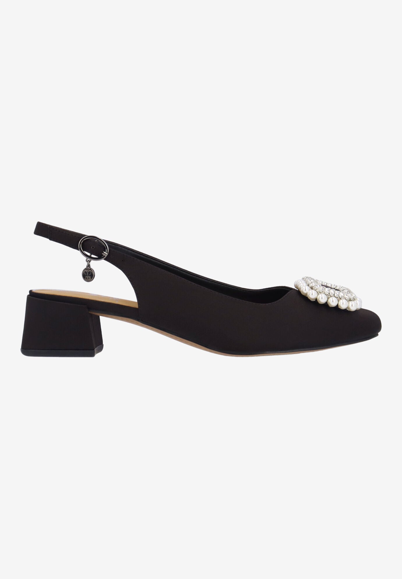 Eudora SlingbackPump, BLACK, alternate image number 3