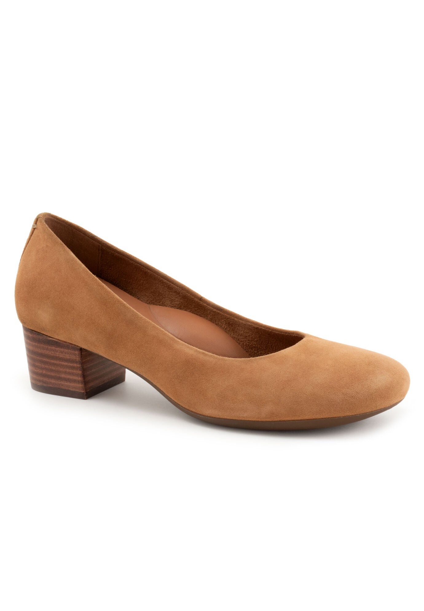 Lynn Heeled Pump, CAMEL NUBUCK, hi-res image number 0