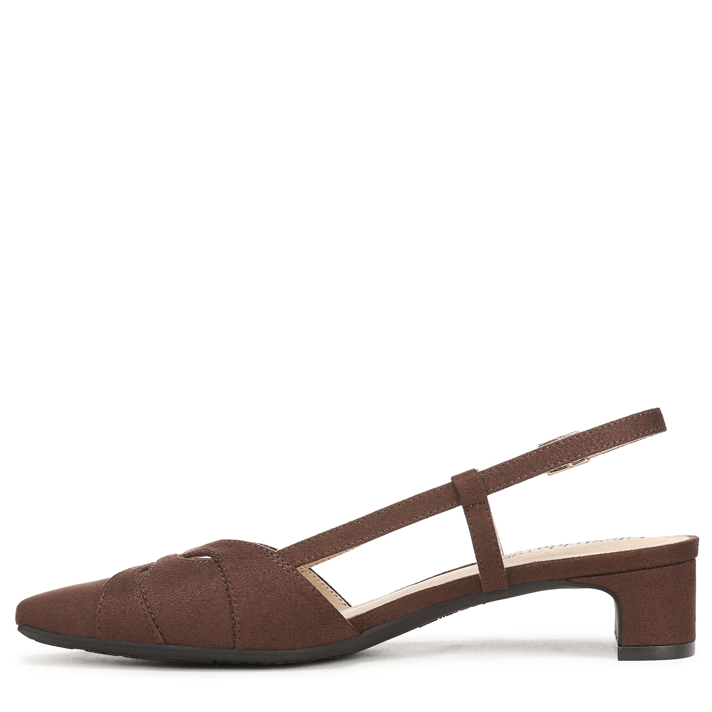 Landon Slingback Pump, CHOCOLATE BROWN, alternate image number 5