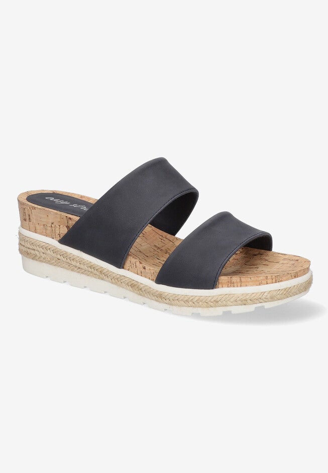 Maryann Wedge Sandal, NAVY, hi-res image number null