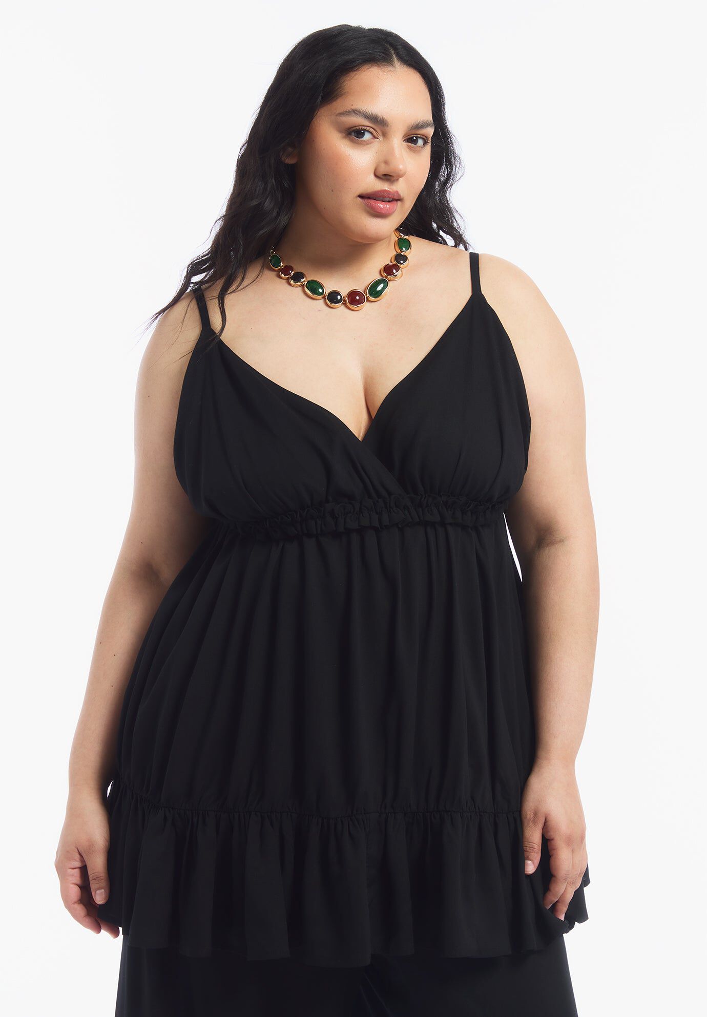 Ruffled Hem Camisole