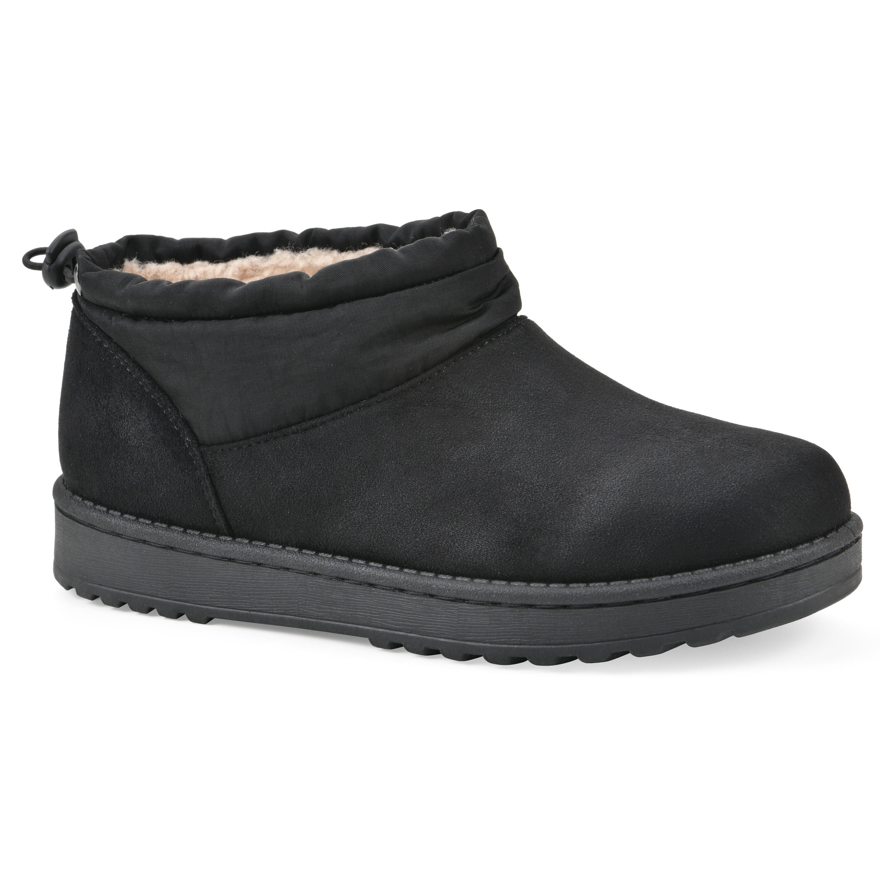 Idle Mini Faux Fur-Lined Bootie, BLACK FABRIC, hi-res image number 0
