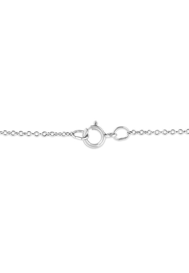Sterling Silver Diamond Accent Aries Zodiac Key Pendant Necklace, , alternate image number null