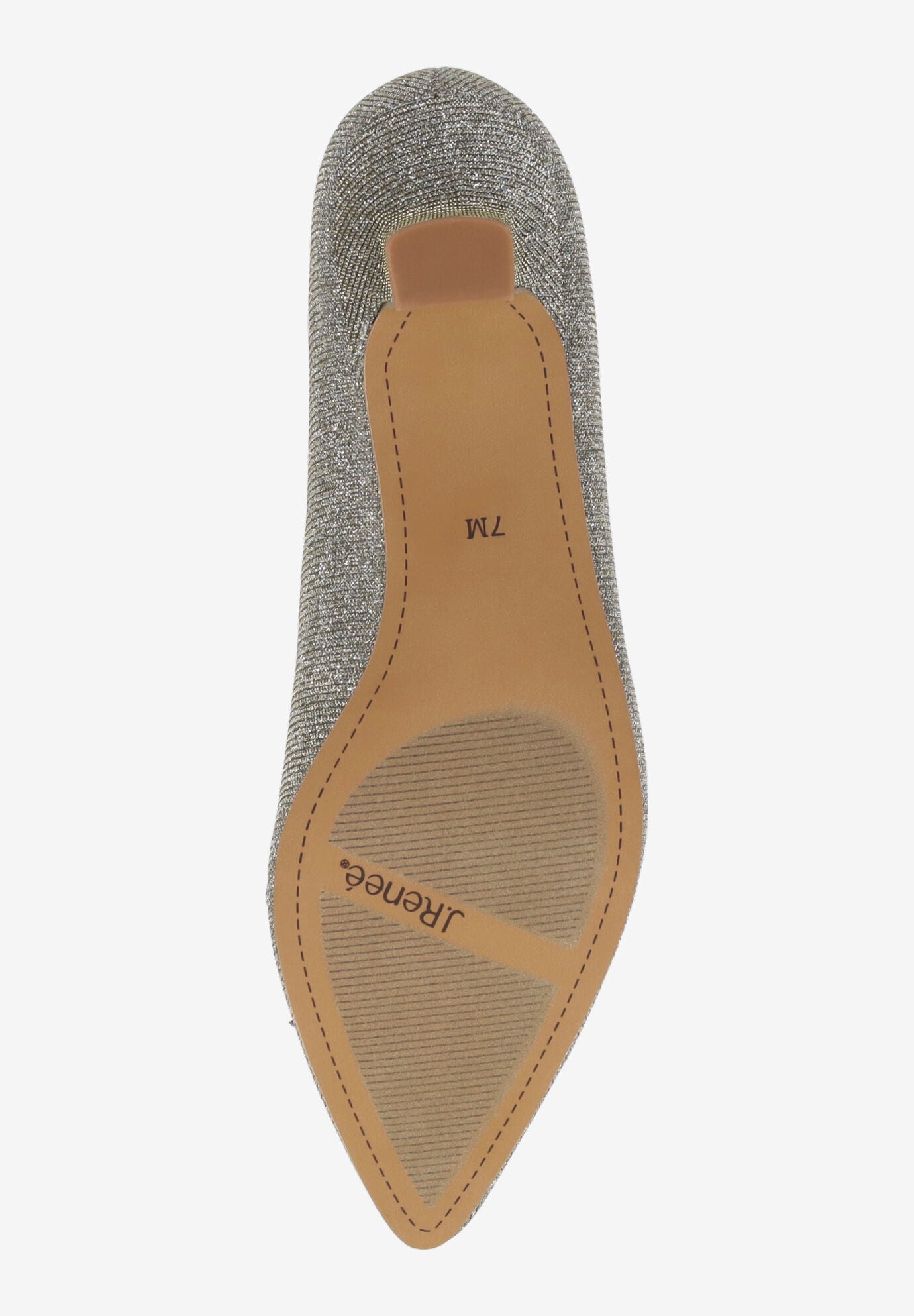 Calinda Slip-On Pump, PEWTER, alternate image number 6