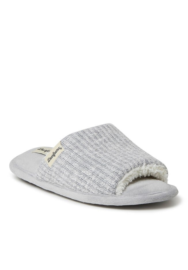 Lane Knit Slides, LIGHT HEATHER GREY, hi-res image number 0