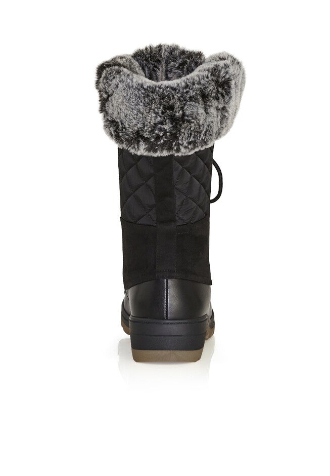 Gwenn Cold Weather Boot, BLACK, on-hover image number null