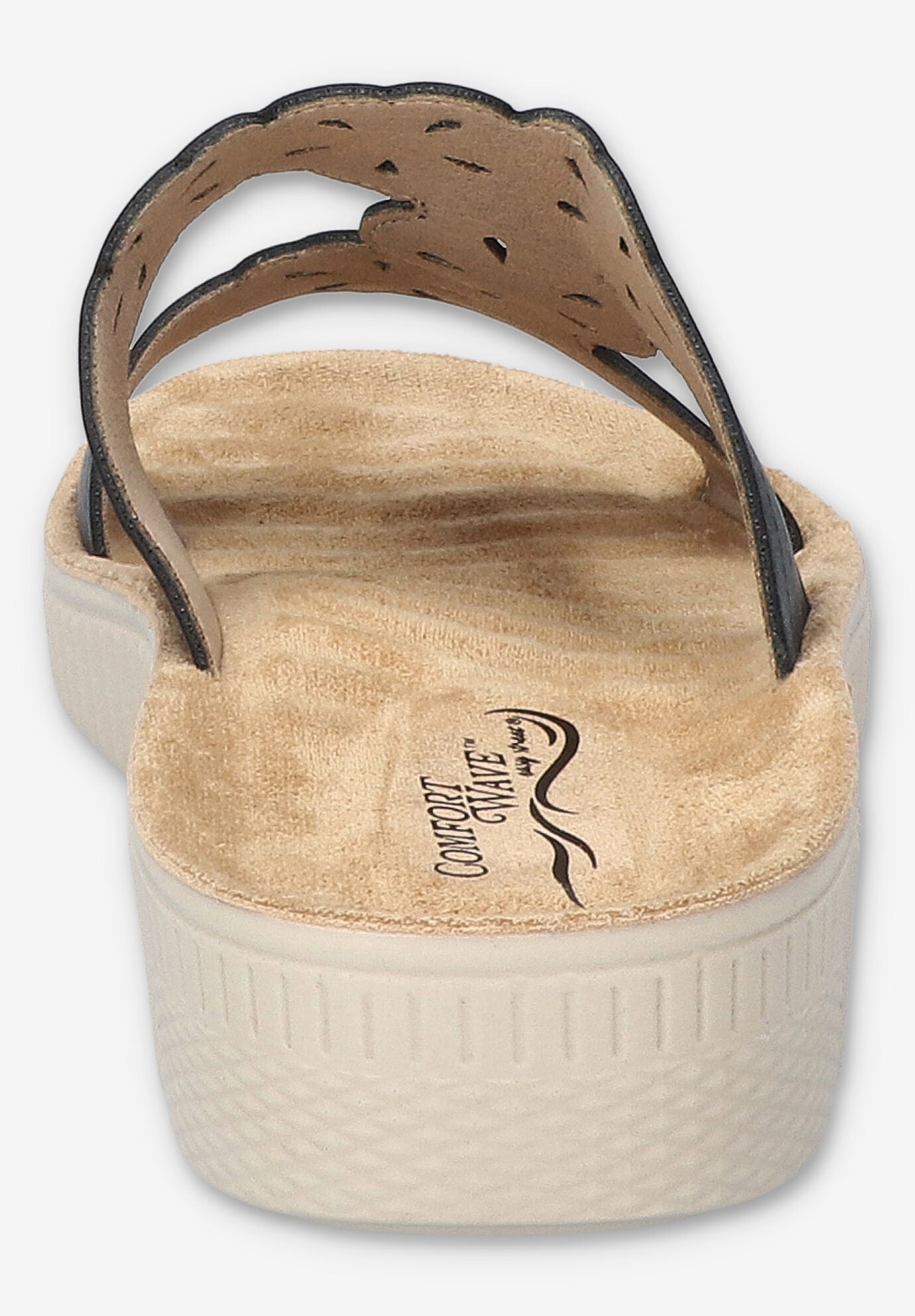 Taj Slide Sandal, NAVY, alternate image number 3