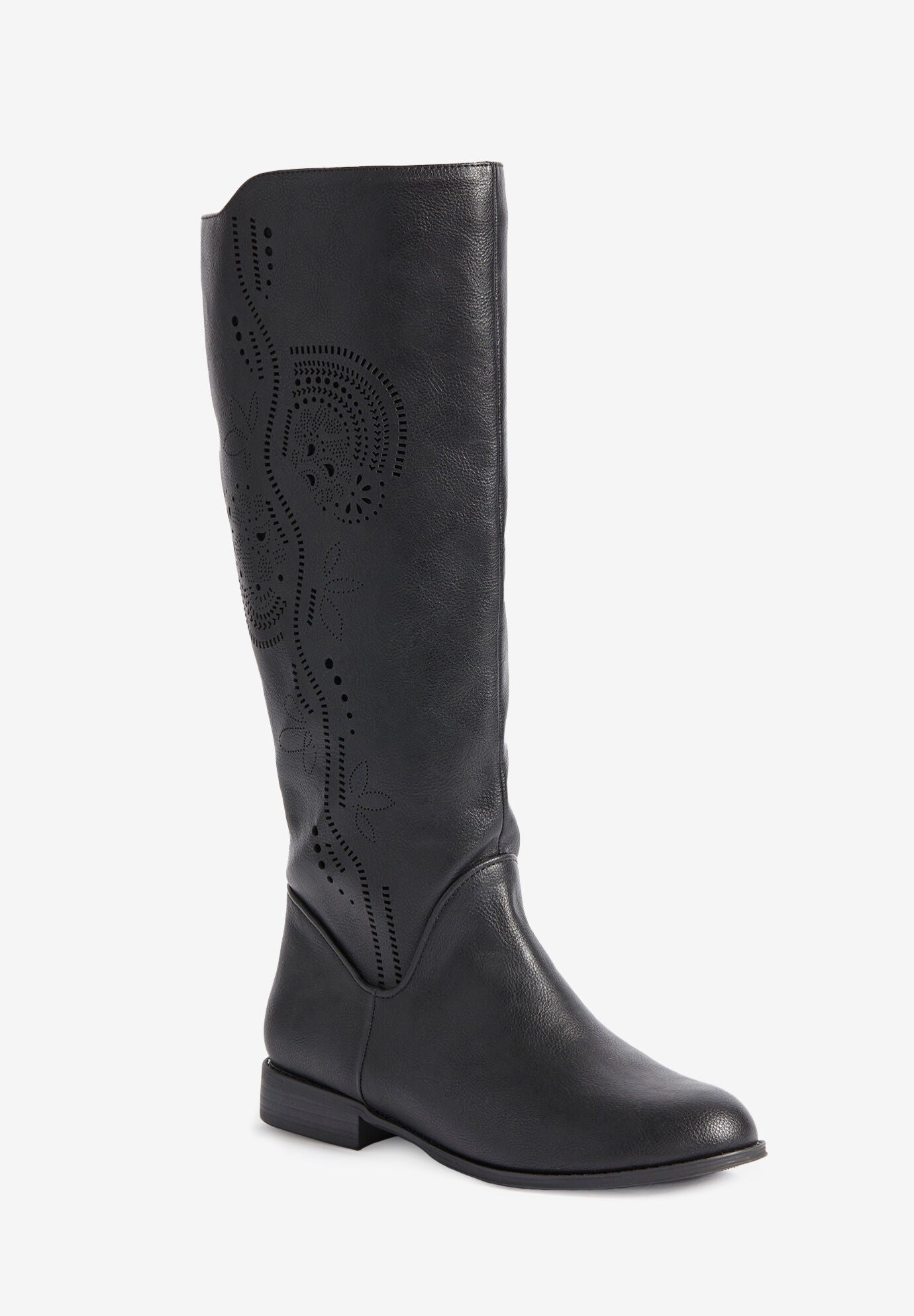 The Lili Wide Calf Boot