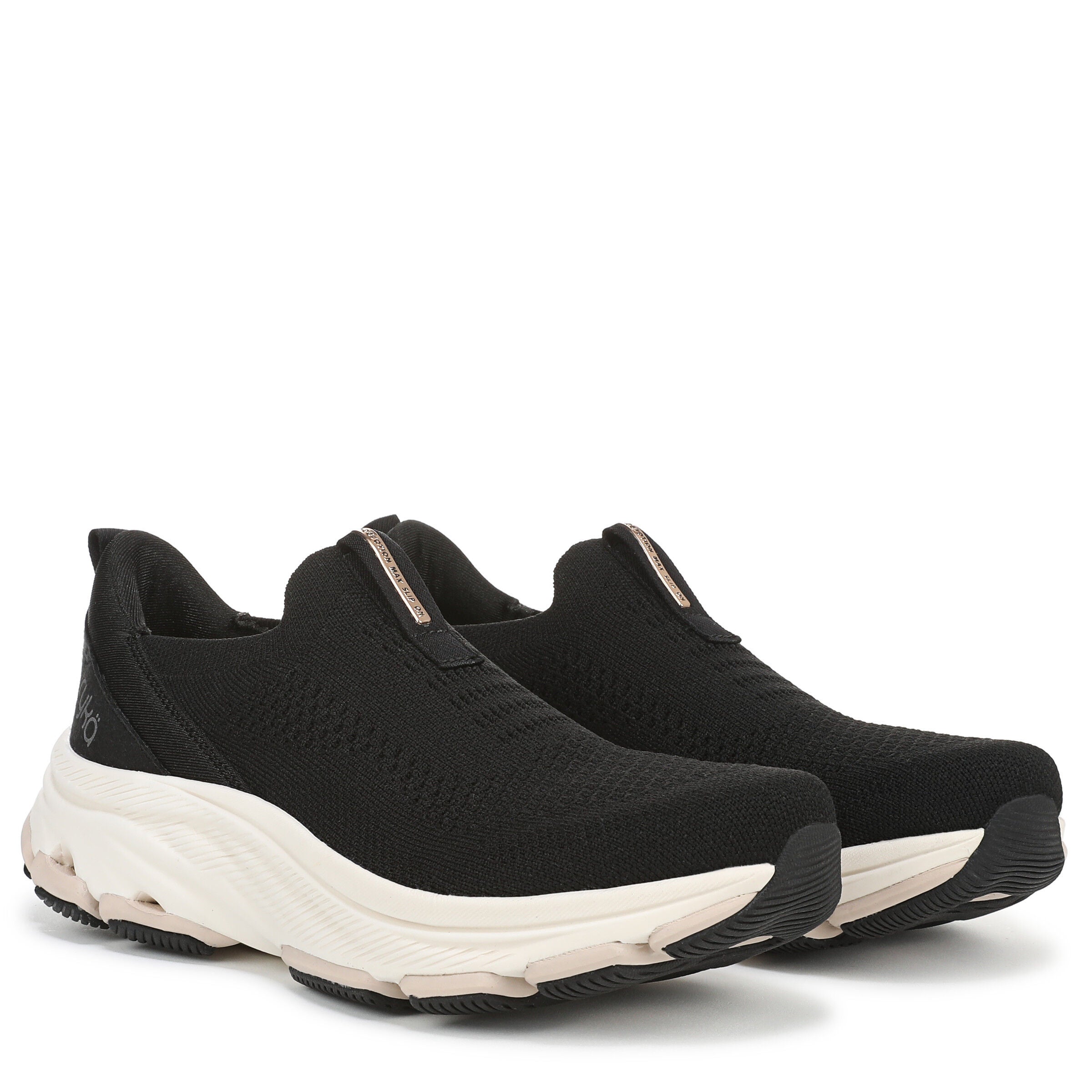Devotion Max Slip On Sneaker, BLACK KNIT, alternate image number 2