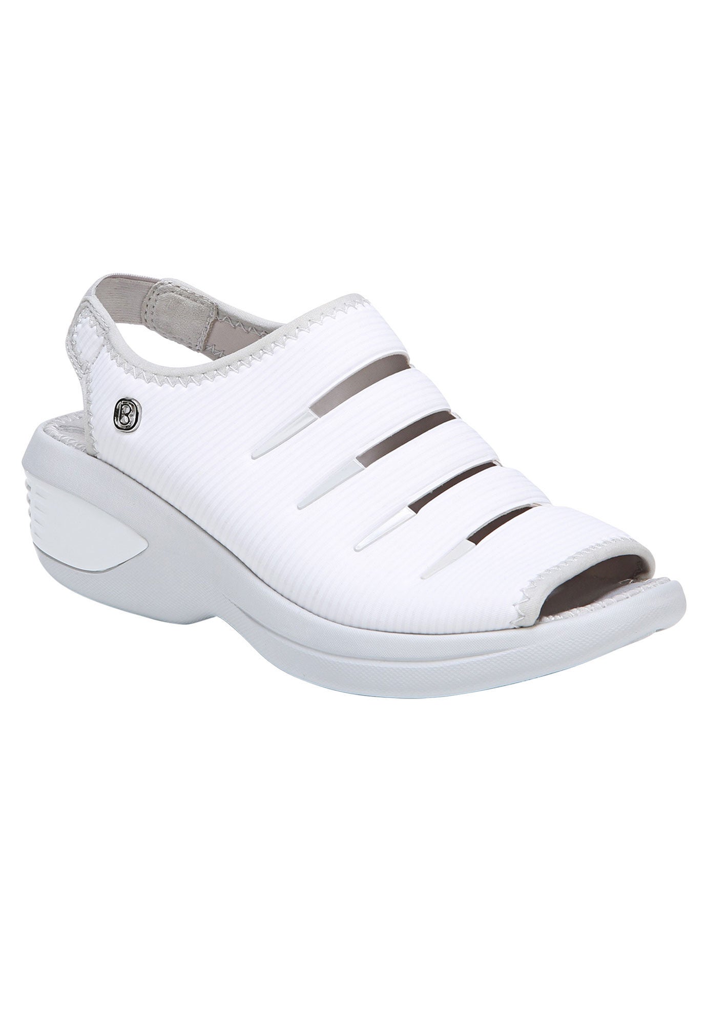 Foxy Sandal by BZees&reg;, WHITE, hi-res image number 0