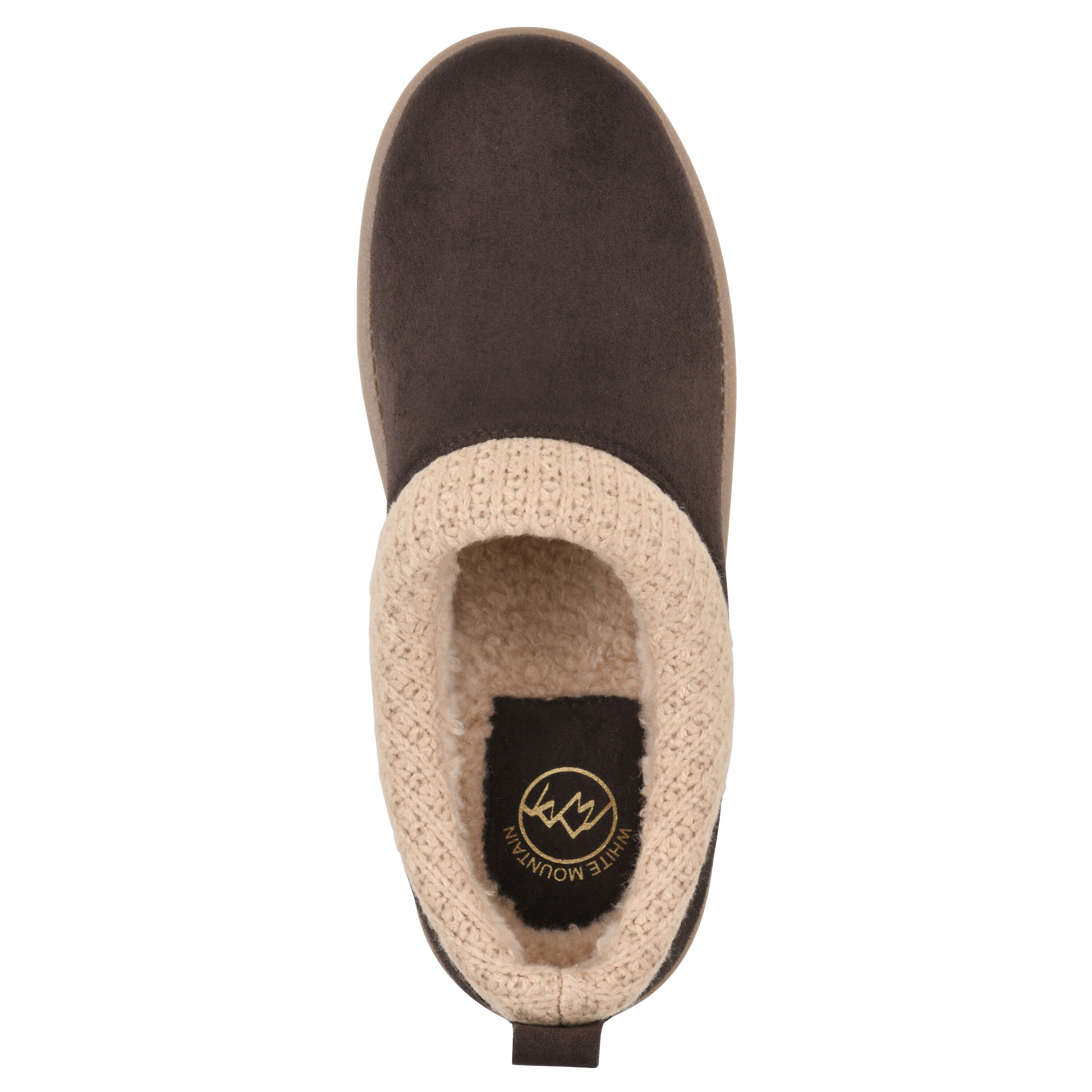 Iceboat Slip-on Clog, DARK BROWN FABRIC, alternate image number 4