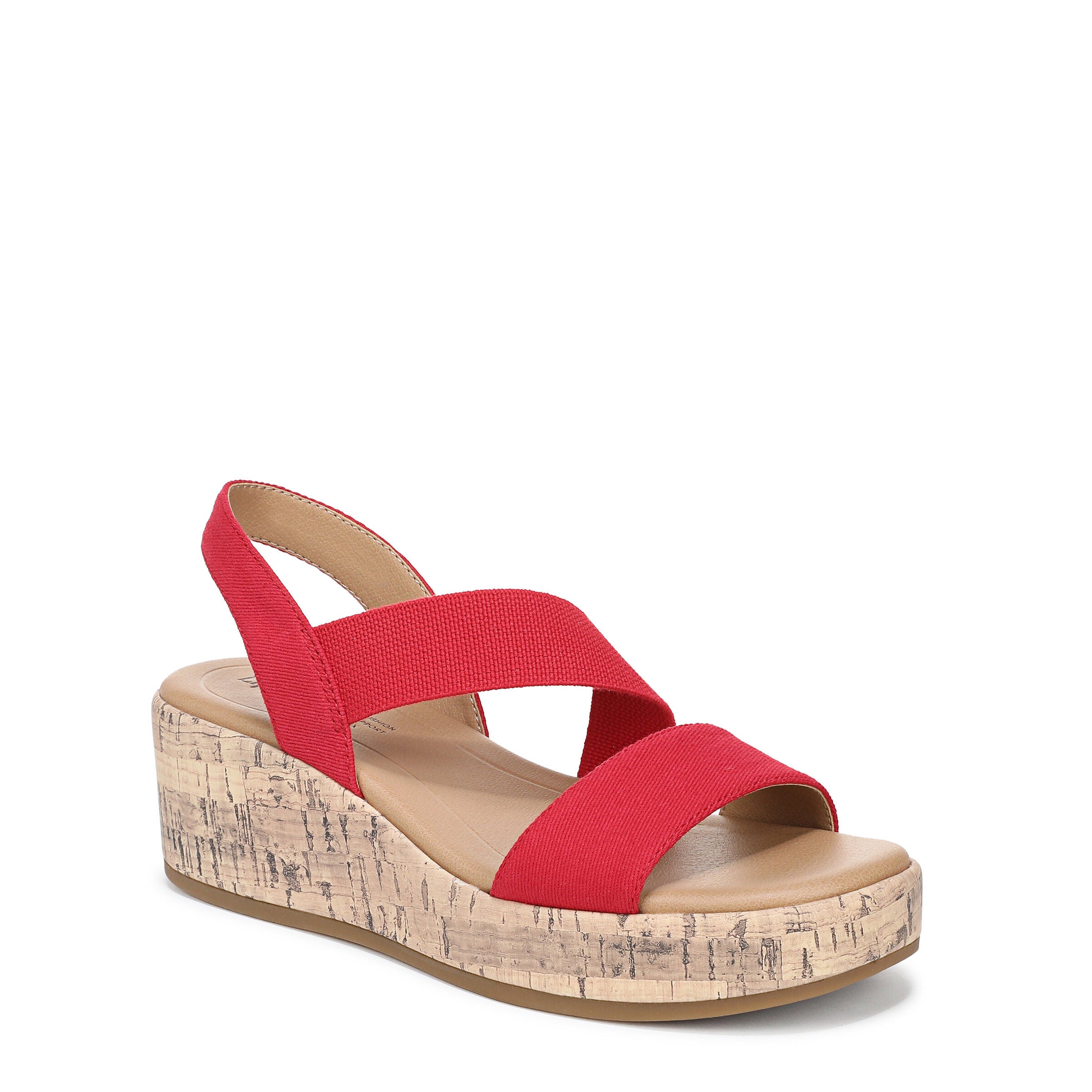 Odette Strappy Wedge Sandal, FIRE RED, hi-res image number 0