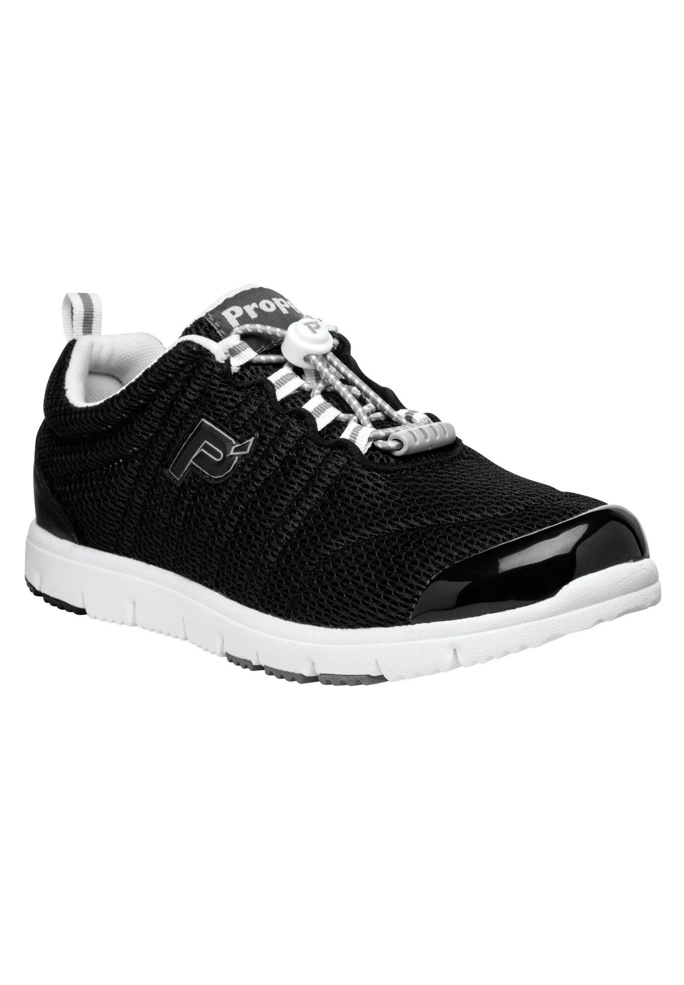 TravelWalker II Sneaker by Propet&reg;, BLACK MESH, hi-res image number 0